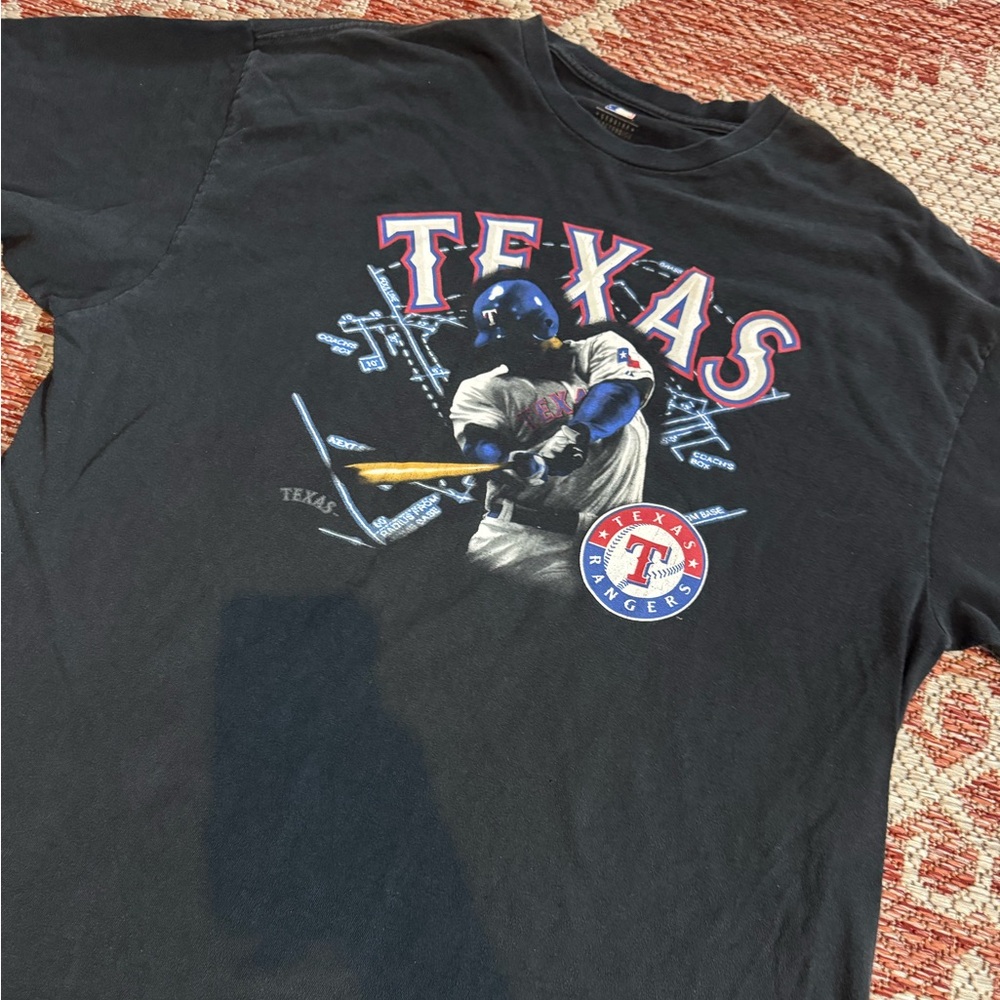 Majestic Black Graphic Tee